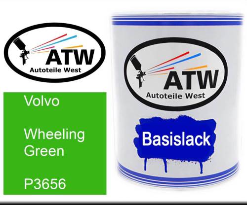 Volvo, Wheeling Green, P3656: 1L Lackdose, von ATW Autoteile West.